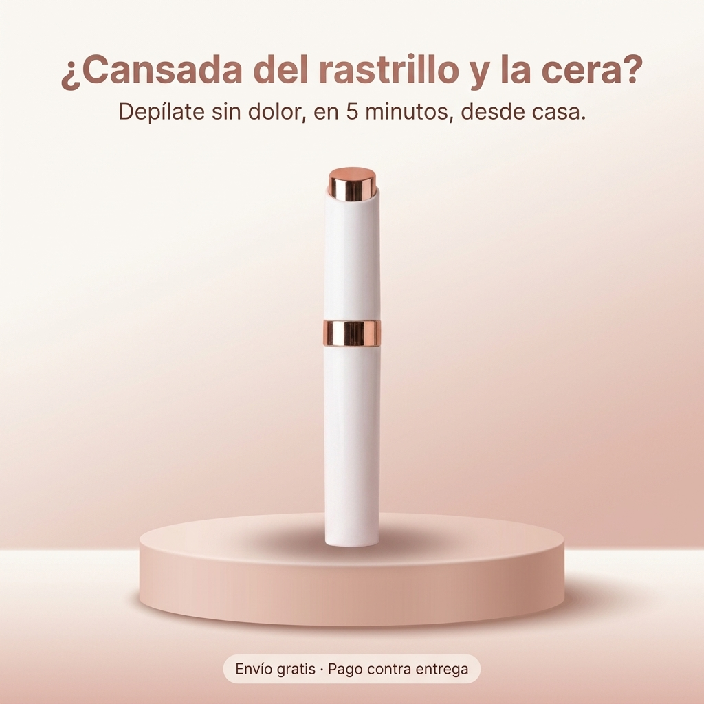 Depiladora Facial Lumine - sin dolor, en 5 minutos, desde casa